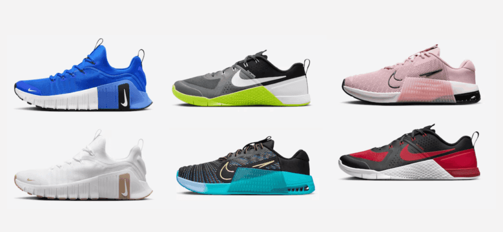 Os Melhores modelos de Tênis para academia